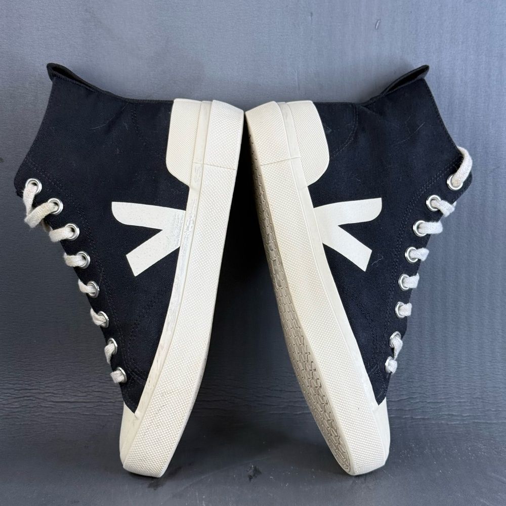 Veja Wata II Canvas sneakers Black Pierre sneaker shoes women’s size 7 - Picture 5 of 8